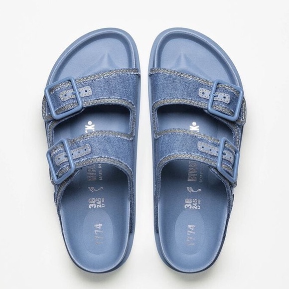 1774 BIRKENSTOCK Arizona Denim! - Picture 1 of 16
